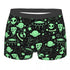 Green Alien UFO Moon Briefs