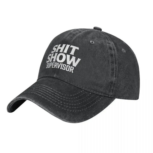 Shit Show Supervisor Baseball Cap - MiamiTeenyWeenyBikini.Com