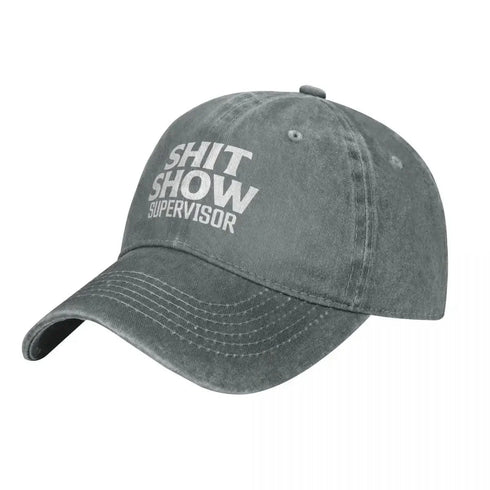 Shit Show Supervisor Baseball Cap - MiamiTeenyWeenyBikini.Com