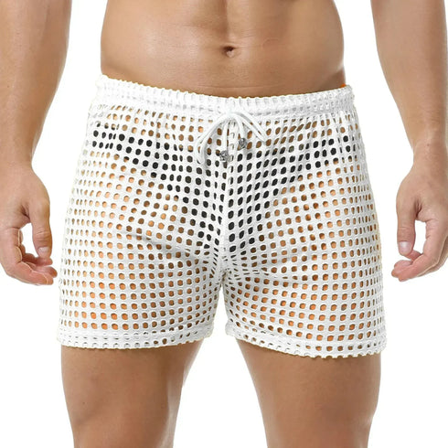 Men's See Through Shorts -MiamiTeenyWeenyBikini.Com