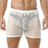 Men's See Through Shorts -MiamiTeenyWeenyBikini.Com
