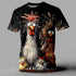 Rooster 3D Print Short Sleeve T-Shirt - MiamiTeenyWeenyBikini.Com