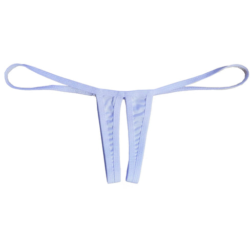 Sexy Low-Waist Open-Crotch Thong Bikini - MiamiTeenyWeenyBikini.Com