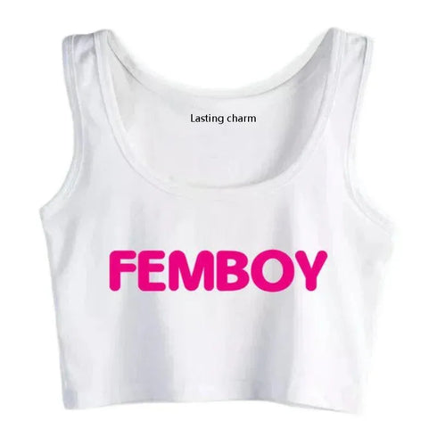 Femboy Crop Top - MiamiTeenyWeenyBikini.Com