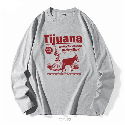 Tijuana Donkey Show Vintage Washed T-Shirt! - MiamiTeenyWeenyBkini.Com