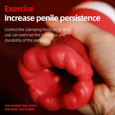 Red Lips Male Mastubator