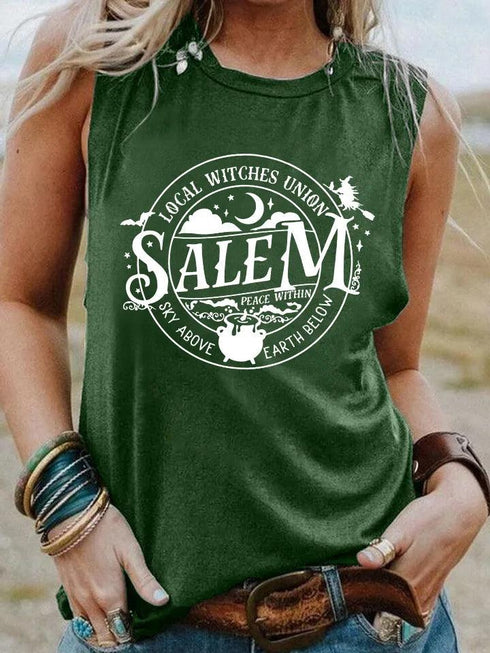 LOCAL WITCHES UNION SALEM Tank Top