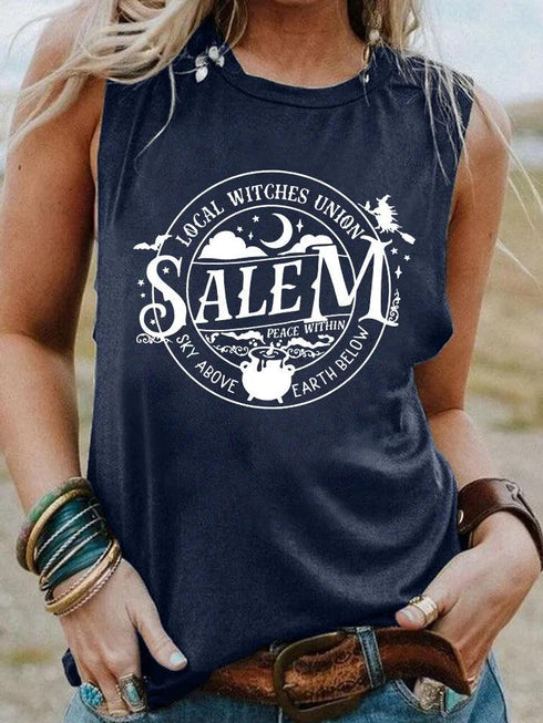 LOCAL WITCHES UNION SALEM Tank Top