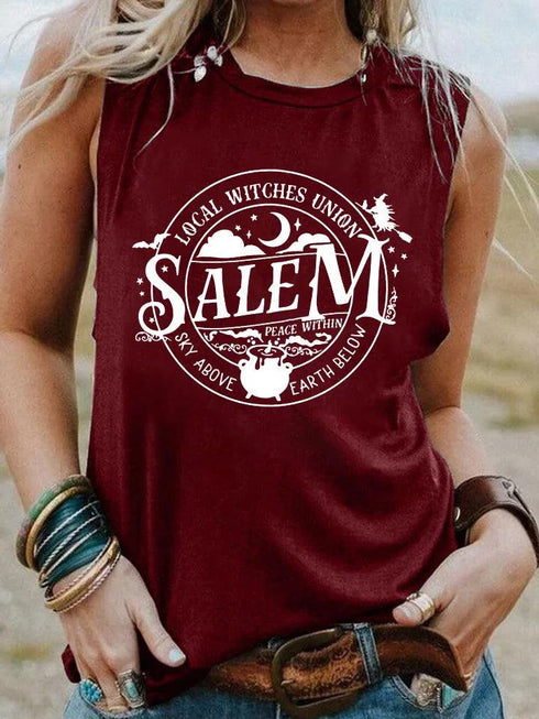 LOCAL WITCHES UNION SALEM Tank Top