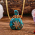 Natural Roses Amethyst Crystal Perfume Pendant - MiamiTeenyWeenyBikini.Com