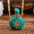 Natural Roses Amethyst Crystal Perfume Pendant - MiamiTeenyWeenyBikini.Com