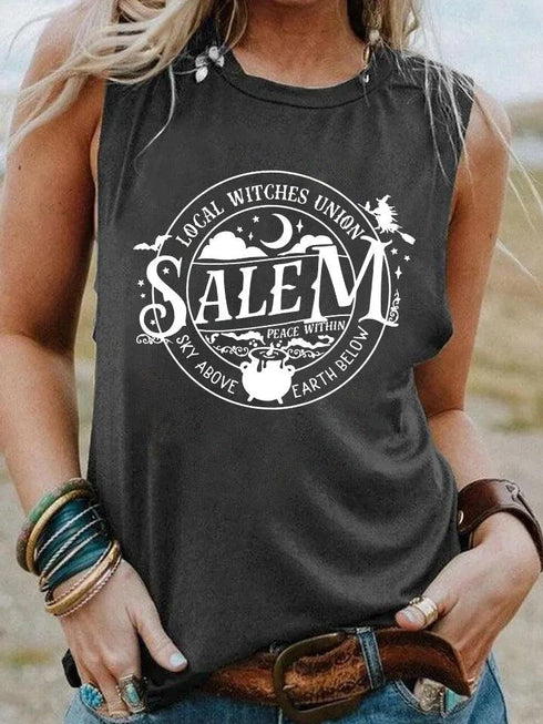 LOCAL WITCHES UNION SALEM Tank Top