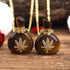 Natural Roses Amethyst Crystal Perfume Pendant - MiamiTeenyWeenyBikini.Com