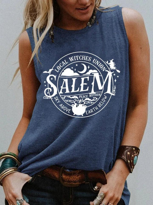 LOCAL WITCHES UNION SALEM Tank Top