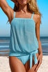 Spaghetti Strap Tankini Set