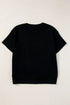 USA Notched Short Sleeve T-Shirt - MiamiTeenyWeenyBikini.Com