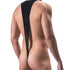 Men’s Sexy Mesh Bodysuit – See-Through T-Back Jumpsuit with Penis Pouch - MiamiTeenyWeenyBikini.Com