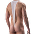 Men’s Sexy Mesh Bodysuit – See-Through T-Back Jumpsuit with Penis Pouch - MiamiTeenyWeenyBikini.Com