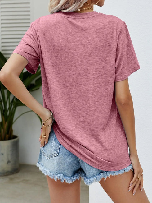 GOD BLESS AMERICA Graphic Short Sleeve Tee - MiamiTeenyWeenyBikini.Com
