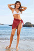 Beach Style Tied Cover Up - MiamiTeenyWeenyBikini.Com