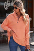 Quarter-Snap Dropped Shoulder Hoodie - MiamiTeenyWeenyBikini.Com