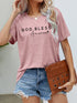 GOD BLESS AMERICA Graphic Short Sleeve Tee - MiamiTeenyWeenyBikini.Com