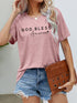 GOD BLESS AMERICA Graphic Short Sleeve Tee - MiamiTeenyWeenyBikini.Com
