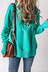 Quarter-Snap Dropped Shoulder Hoodie - MiamiTeenyWeenyBikini.Com