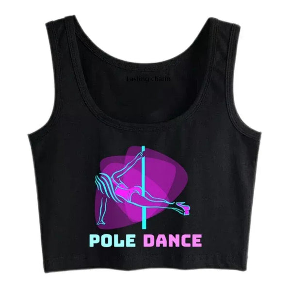 Pole Dance Harajuku Top - MiamiTeenyWeenyBikini.Com
