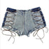Pole Dance Denim Booty Shorts - MiamiTeenyWeenyBikini.Com