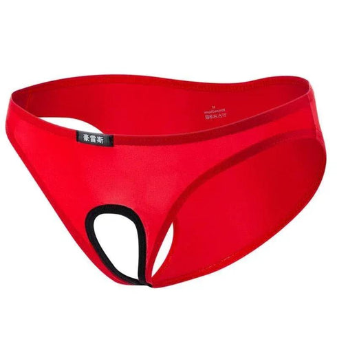 Hole Open Pouch Briefs - MiamiTeenyWeenyBikini.Com