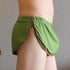 Split Side Boxer Shorts - MiamiTeenyWeenyBikini.Com