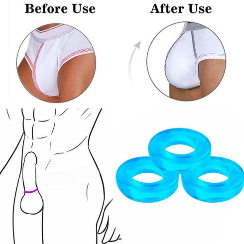 Silica Gel Stretchy Cock Ring