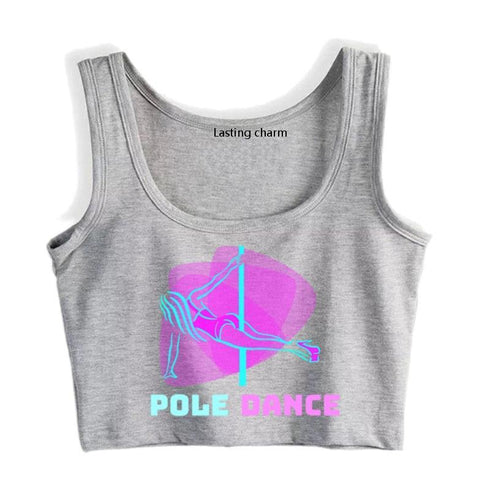 Pole Dance Harajuku Top - MiamiTeenyWeenyBikini.Com