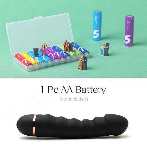 20 Modes Vibrator Soft Silicone Dildo