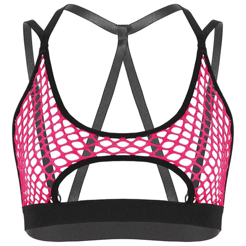 Fishnet Crop Tops - Miami Teeny Weeny Bikini