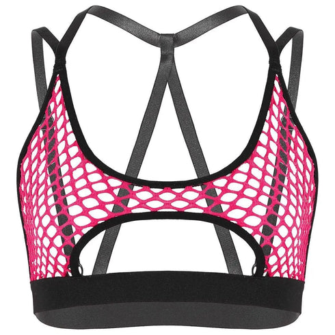 Fishnet Crop Tops - Miami Teeny Weeny Bikini