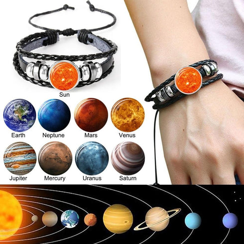 Solar System Planet Charm Bracelet