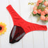 Men's Mesh Transparent Breathable Thong - MiamiTeenyWeenyBikini.Com