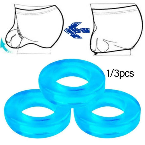 Silica Gel Stretchy Cock Ring - MiamiTeenyWeenyBikini.Com