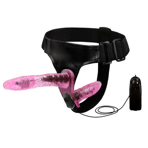 Lesbian Multi-Speed Double Dual Big Dildo Vibrator Strap On - MiamiTeenyWeenyBikini.Com