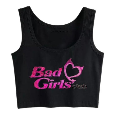 Bad Girls Club Crop Top - MiamiTeenyWeenyBikini.Com