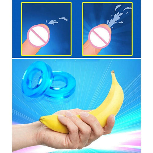 Silica Gel Stretchy Cock Ring