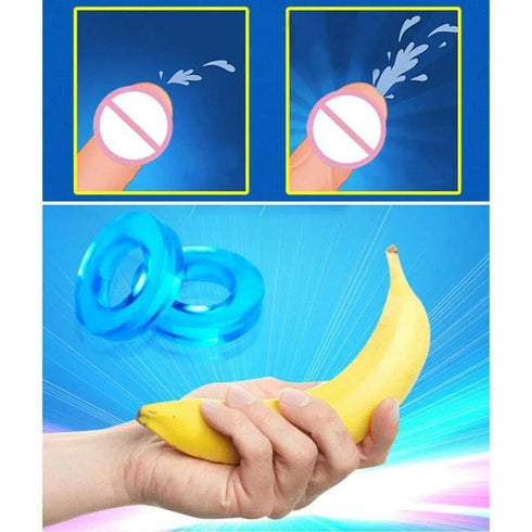 Silica Gel Stretchy Cock Ring - MiamiTeenyWeenyBikini.Com