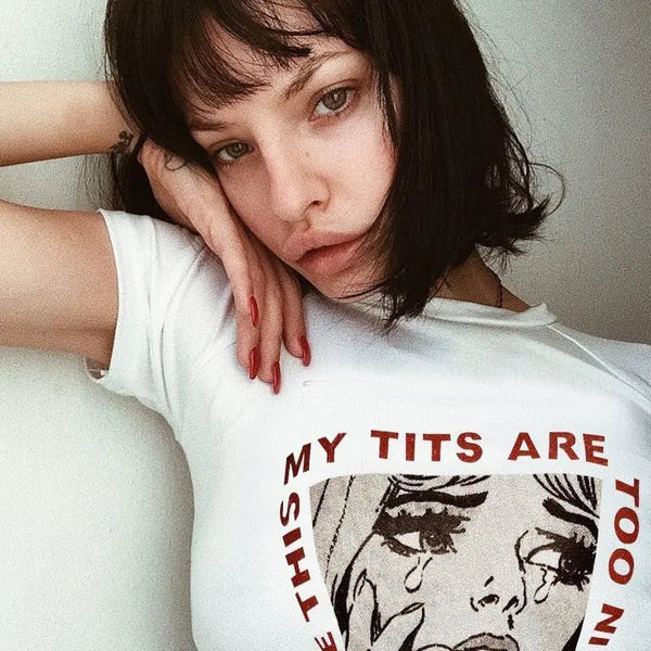 My Tits Are To Nice Tee - MiamiTeenyWeenyBikini.Com