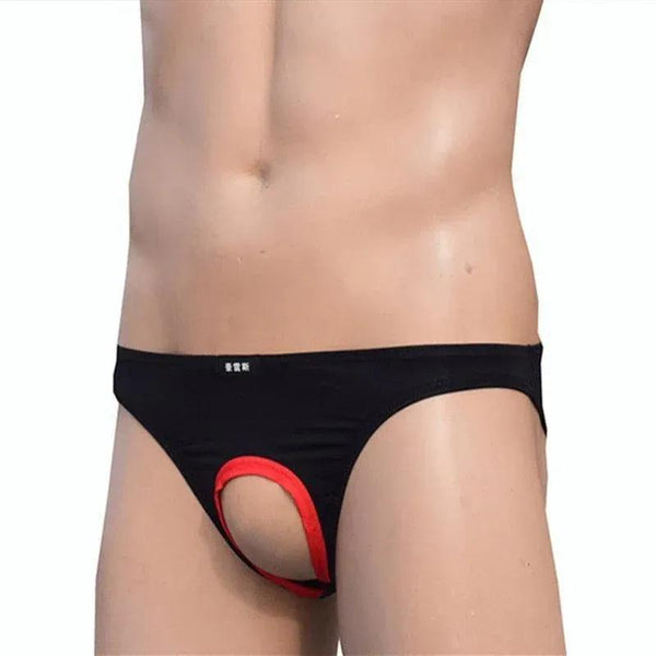 Hole Open Pouch Briefs - MiamiTeenyWeenyBikini.Com