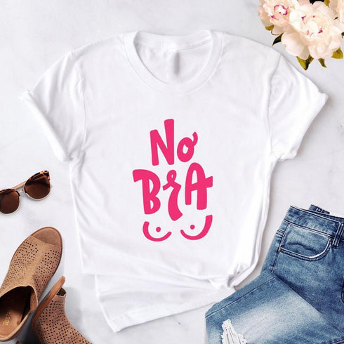 No Bra No Panties T Shirt - MiamiTeenyWeenyBikini.Com