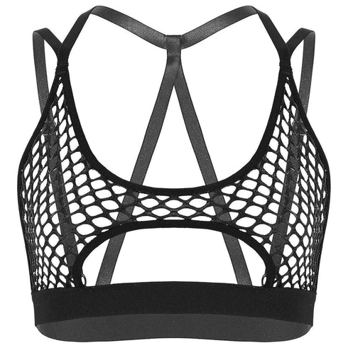 Fishnet Crop Tops - Miami Teeny Weeny Bikini