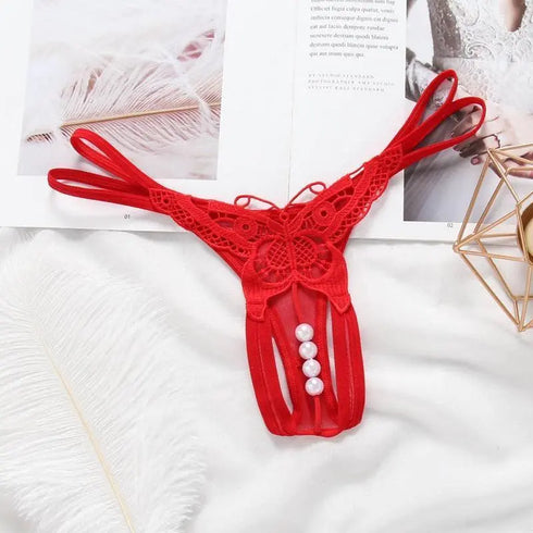 G-string Open Crotch Thong Panties - MiamiTeenyWeenyBikini.Com