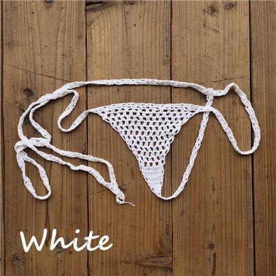 Crochet 100% Cotton Micro Bikini Bottom (Tiffany's Fav!) - Bikini Bottom